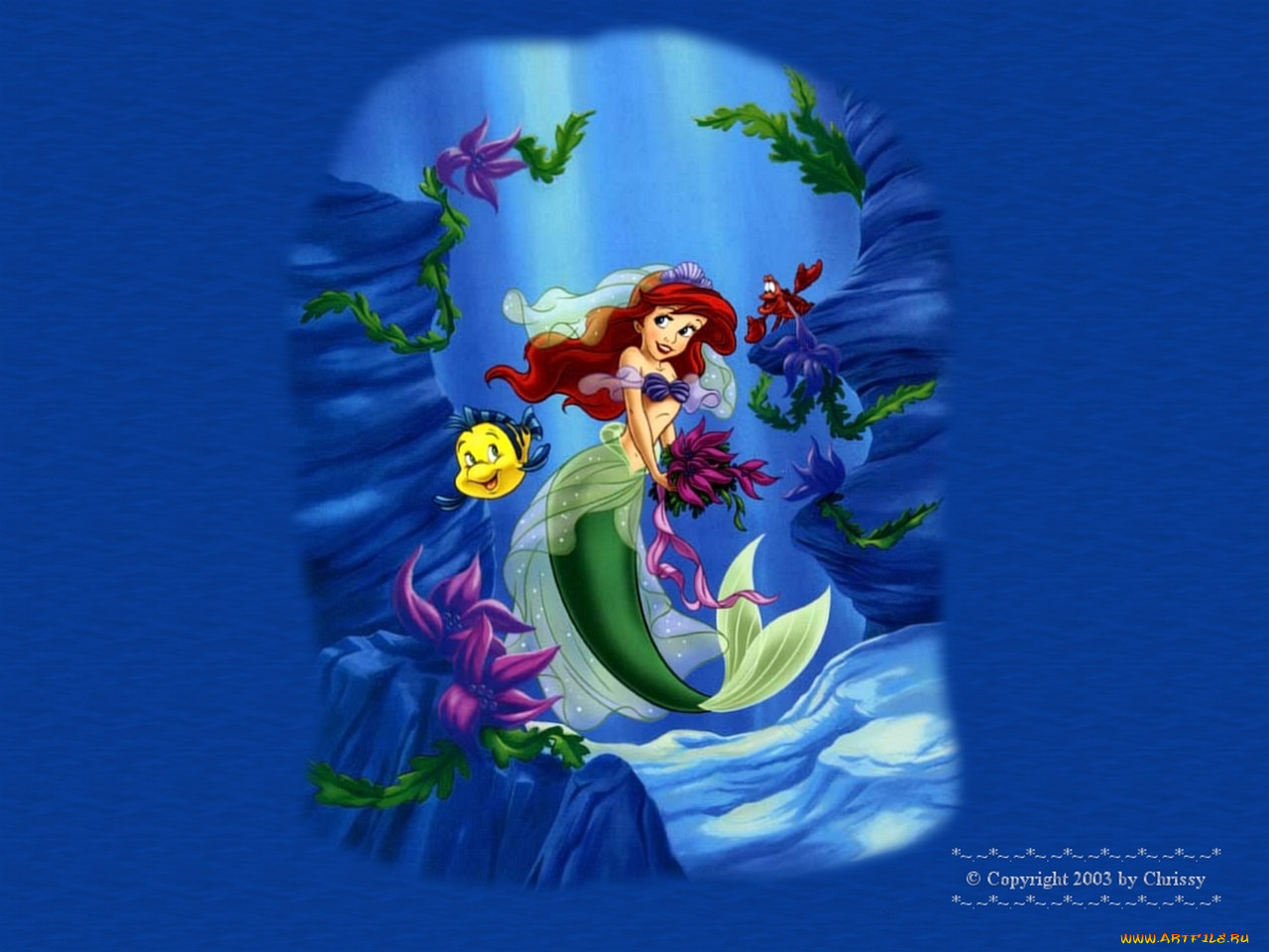 , the, little, mermaid